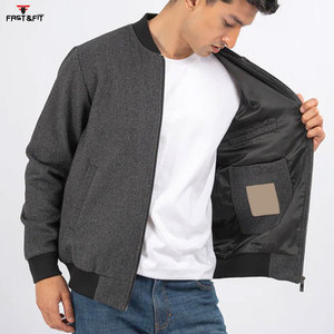 Top Trending Custom Logo Chaqueta de invierno de alta calidad para los hombres chaquetas de los hombres Chaqueta de bombardero para la venta - Product Image 3