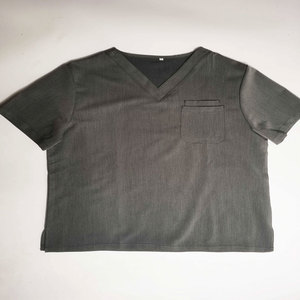 Rêu màu xanh lá cây bonsai hải quân hoàng gia màu xanh đen trắng căng nam nam unisex Jogger đồng phục bệnh viện Y Tá tẩy tế bào chết Bộ - Product Image 2