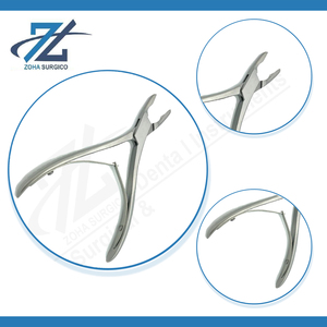 Rongeur droit Pennybacker, mâchoires fines, 203 mm de long, morsure de 4 mm, instruments chirurgicaux en acier inoxydable, fabricant au Pakistan - Product Image 4