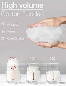 Doudoune Veste d'hiver à logo personnalisé avec capuche Coupe-vent Sports d'extérieur Street Wear Veste rembourrée respirante - Product Image 2