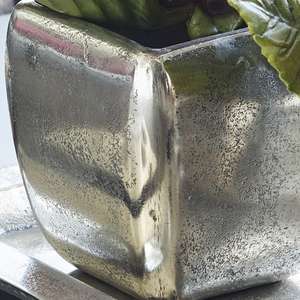 Vase à fleurs en métal nickel fait à la main, tendance personnalisée, vase en métal personnalisé pour les occasions exportateur en gros - Product Image 2