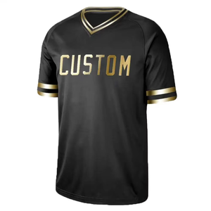 Camiseta de Béisbol Personalizada para Clubes, Ropa Deportiva Profesional con Botones, Fabricación OEM - Product Image 4