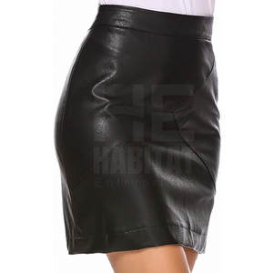 Faldas de Cuero Genuino para Mujer, MOQ Bajo, Material Duradero, Textura Suave, Perfectas para Uso Diario - Product Image 5