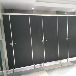 ที่กั้นห้องน้ํากันไฟมีความแข็งแรงสูงป้องกันการกัดกร่อนของห้องน้ำที่ทันสมัยเป็นมิตรกับสิ่งแวดล้อมสแตนเลส - Product Image 1