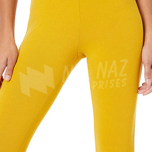 Leggings de sport et de yoga pour femmes en gros, taille haute, grande taille, personnalisés, sans couture, en élasthanne/polyester, écologiques, leggings rapides - Product Image 5