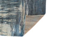 Tapis moderne abstrait de haute qualité, antidérapant, résistant aux taches, à poils moyens, noué à la main, en laine/soie, épaisseur 12 mm, non tissé