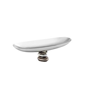 Cuenco de Metal decorativo tradicional hecho a mano, diseño curvo pulido con espejo Vintage, técnica personalizada para uso en fiestas - Product Image 5