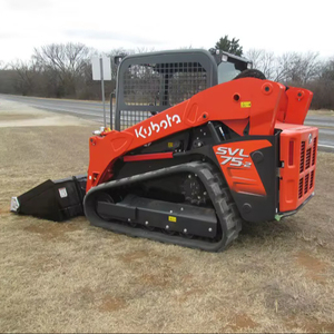 Kubota SVL75-2รถตักขนาดเล็กสำหรับรถตักดินขนาดเล็ก, รถตักตีนตะขาบด้านหน้าบรรจุ1ตันมอเตอร์เครื่องยนต์ฟาร์มปั๊มมอเตอร์รถตักเกียร์ - Product Image 3