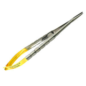 Instrumento Quirúrgico Dental de Acero Inoxidable de Primera Calidad, Portaagujas Manual Castroviejo STR de 6 Pulgadas, Chapado en Oro, Juego de 3, Clase II, el Mejor - Product Image 4