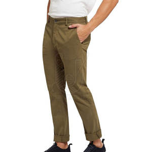 Pantalon Chino Droit Décontracté Léger et Respirant pour Homme, à Boutons, 100% Coton, Idéal pour l'Été, Vêtement de Sport, Vente en Gros - Product Image 2