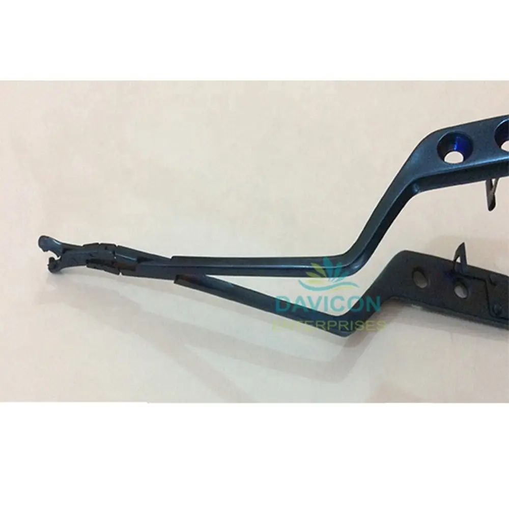 Hot Koop Davicon Aneurysm Clip Titanium Standaard Applier Matte | Micro Chirurgie Instrumenten