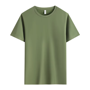 T-shirts 100% coton personnalisés avec manches courtes à motif solide tissé au crochet et conception détachable - Product Image 4