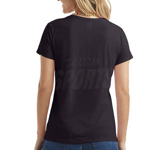 Precio al por mayor de encargo de las mujeres impresas camiseta último estilo Casual Wear impreso camiseta para adultos - Product Image 2