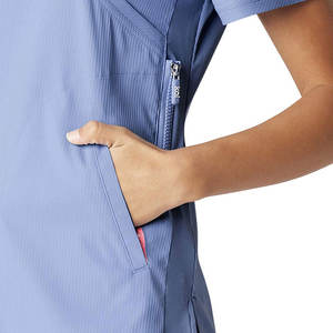 Nouveau Style extensible hommes et femmes gommage ensemble hôpital vêtements médicaux uniforme confortable élégant infirmière médecin gommage costume - Product Image 3