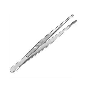 Surgery Steel Single Joint Forceps Straight <b>Dressing</b> Forceps Stainless Steel <b>Dressing</b> Forceps for Online Sale - Product Image 2
