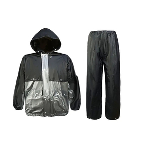 OEM al por mayor de tarifa Hombres Traje de lluvia transpirable cómodo al aire libre de alta calidad precio asequible Hombres Traje de lluvia para adultos - Product Image 1