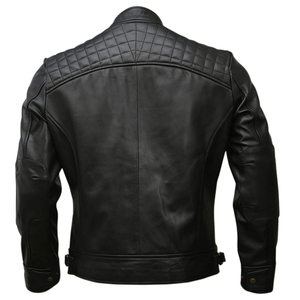Chaqueta de cuero con cuello levantado para hombre superventas temporada de invierno uso al aire libre varios colores disponibles a granel precio al por mayor - Product Image 3