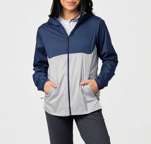 Vestes de pluie imperméables pour femmes, coupe-vent, légères, pour la course à pied et le cyclisme, réfléchissantes, pliables, à capuche - Product Image 2