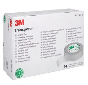 Hypo-Allergene 3M Trans Pore Medische Tape 1527 - 0 /1/ 2/ 3 Niet Steriel & En Latex-Vrij Zonder Residu Lijm