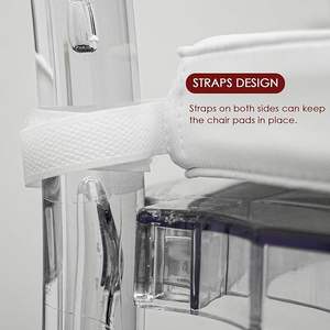 Fohfurniture 30 Pezzi Cuscini Morbidi Bianchi in Poliestere per Sedie Chiavari per Eventi e Matrimoni - Product Image 2