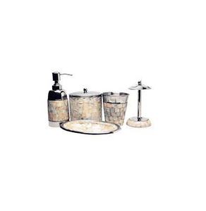 Ensemble de salle de bains en nacre Ensemble de salle de bains en acier inoxydable poli brillant de haute qualité Avec un excellent design au prix le plus bas - Product Image 1