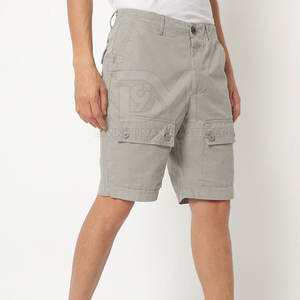 Pantalones cortos Cargo para hombre con contraste de Color a precio barato fabricados en Pakistán, pantalones cortos Cargo cómodos de alta calidad para hombre - Product Image 2