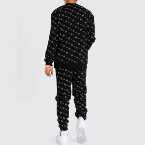 Haute Qualité Coton Polaire Tissu Survêtements Durable À Manches Longues Élégant Hommes Porter O Cou Survêtements - Product Image 6