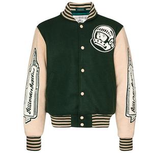 Veste universitaire d'hiver Letterman de baseball à manches personnalisées pour le collège, broderie de haute qualité Oem, vente en gros - Product Image 1