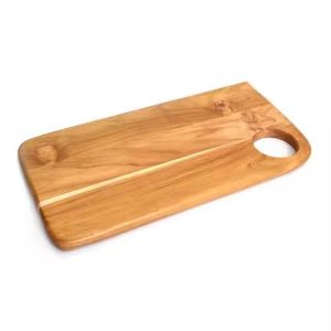 Tabla de cortar de madera Natural fresca con mango de Metal, tabla de quesos para carne y frutas, cubiertos personalizados, artículos para el hogar, verduras/queso - Product Image 3
