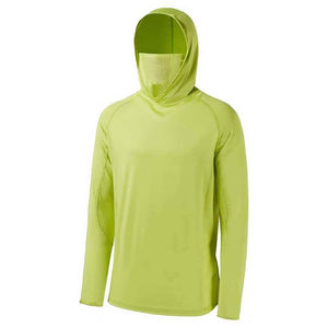 Camisa de Manga Larga con Protección Solar UPF 50+ Personalizable para Hombre, Sudadera Ligera con Capucha y Máscara para Pesca de Verano y Actividades al Aire Libre con Protección UV - Product Image 2