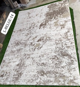 Alfombras Turcas Modernas de Polipropileno Tejidas a Máquina, Alfombras de Yute de Alta Calidad Resistentes a las Manchas, de Pelo Alto, Abstractas, para Dormitorio y Hogar - Product Image 4
