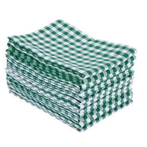 Lot de 32 serviettes jetables à séchage rapide pour le golf et l'entretien des voitures Coton recyclé personnalisable avec techniques de tissage à rayures - Product Image 1