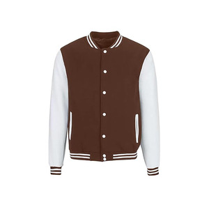 Custom High Quality Men's Bomber Varsity Jacket Leisure Style Printed Zipper Plus Size <b>Winter</b> Embroidery <b>Decoration</b> Anti-Pilling - Product Image 1