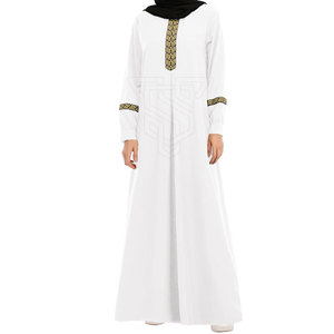 Fabricant OEM d'abaya personnalisée nouvelle dernière conception abaya maxi élégante pour femmes en taille adulte - Product Image 1