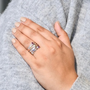 Fabricant indien FRANCE DIAMANT BIJOUX BAGUE DOIGT MICRO OR pour FEMMES USA EUROPE AFRIQUE FEMMES MEILLEUR VENTE D'ACHAT EN VRAC - Product Image 6