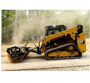 Cargadora de dirección deslizante Caterpillar 265 usada con sistema de orugas y capacidad para manipulación de bloques de hormigón - Product Image 2