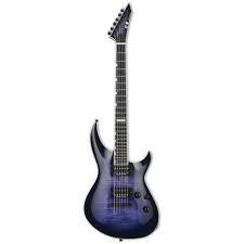 ESP E-II FRX สภาพใหม่เอี่ยม พร้อมส่งทั่วโลก รุ่น Flame Maple Top - สี Reindeer Blue - Product Image 4