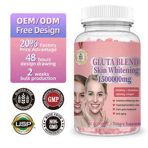 Gomitas Blanqueadoras de Piel con Mezcla de Glutatión y Antioxidantes, Suplemento de Belleza al por Mayor con L-glutatión para Aclarar la Piel - Product Image 5