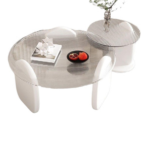 Mesa de Comedor Moderna y Lujosa para Apartamentos Pequeños, Patas de Metal y Madera Maciza, Diseño Creativo y Sencillo para Comedor y Sala de Estar - Product Image 3