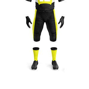 Meilleure vente maillots de football américain de haute qualité grande taille à la mode prix d'usine respirant court sublimation - Product Image 3