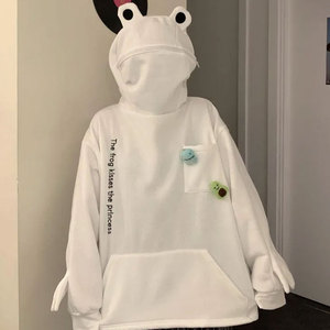 เสื้อมีฮู้ดซิปหน้าเต็มรูปแบบสีทึบแฟชั่นทันสมัย - Product Image 5