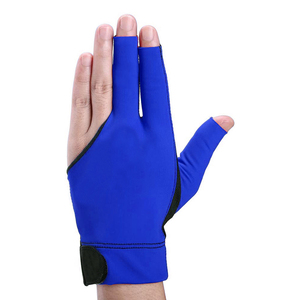 Venta al por mayor Open 3 Finger Snooker & Guantes de billar Precio barato Accesorios con opción de regalo - Product Image 2