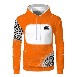 100% coton pull à capuche design personnalisé sweat à capuche avant et arrière logo hommes sweat à capuche couleur noire. - Product Image 3