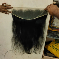 Harga pabrik grosir wig rambut mentah Manusia India Frontal 13*4 tanpa diproses Remy 100% Natural Body Wave untuk semua wanita