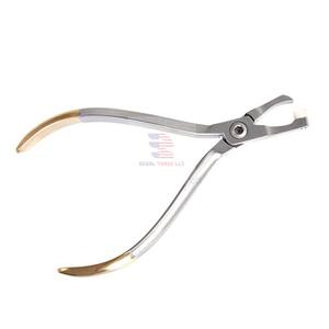 Instrumentos quirúrgicos médicos Alicates de ortodoncia de acero inoxidable Alicates curvos dentales - Product Image 2