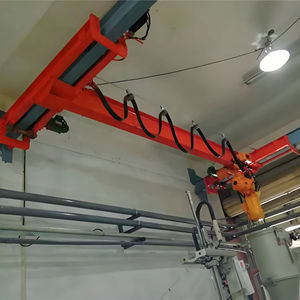 Alta calidad 1 tonelada 2 toneladas 3ton LX tipo viga única suspensión puente grúa - Product Image 2