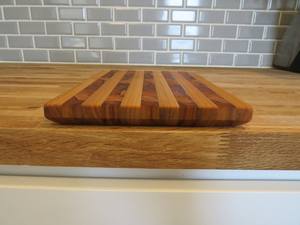 เขียงสี่เหลี่ยมทำจากไม้สำหรับงานหัตถกรรมมีที่จับหนา12มม. ปลอดภัยดีที่สุดสำหรับเครื่องล้างจาน - Product Image 2