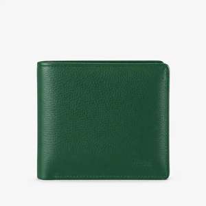 Cartera de Hombre de Cuero Genuino Negro Simple de Alta Calidad para Uso Diario con Diseño Interior Elegante y Múltiples Ranuras para Tarjetas - Product Image 2