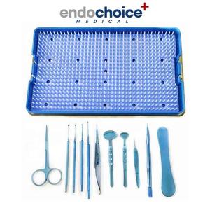 เครื่องมือผ่าตัดไทเทเนียมอัลลอย12ชิ้นชุดเครื่องมือ chalazion สำหรับการผ่าตัดโรคตารวมถึงกล่องฆ่าเชื้อสแตนเลส - Product Image 6