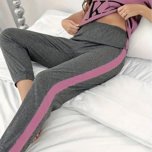 ชุดวอร์มผ้าฝ้ายหลายสีสำหรับผู้หญิงชุดวอร์มผ้าฝ้าย100% เป็นมิตรต่อสิ่งแวดล้อมสำหรับฤดูร้อน - Product Image 5